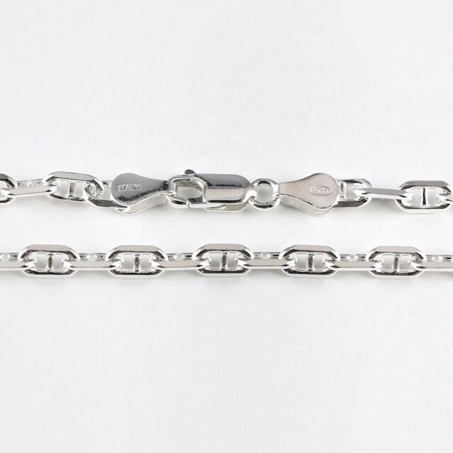 THEFT SILVER CHAIN NECKLACE RM4C120 アンカー/マリーナ 50㎝ | THEFT