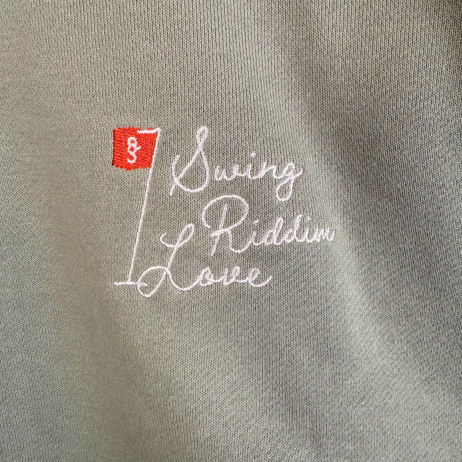 8G HALF ZIP SWEATSHIRT -MINT GREEN- | 8G SHOOT WEBSTORE