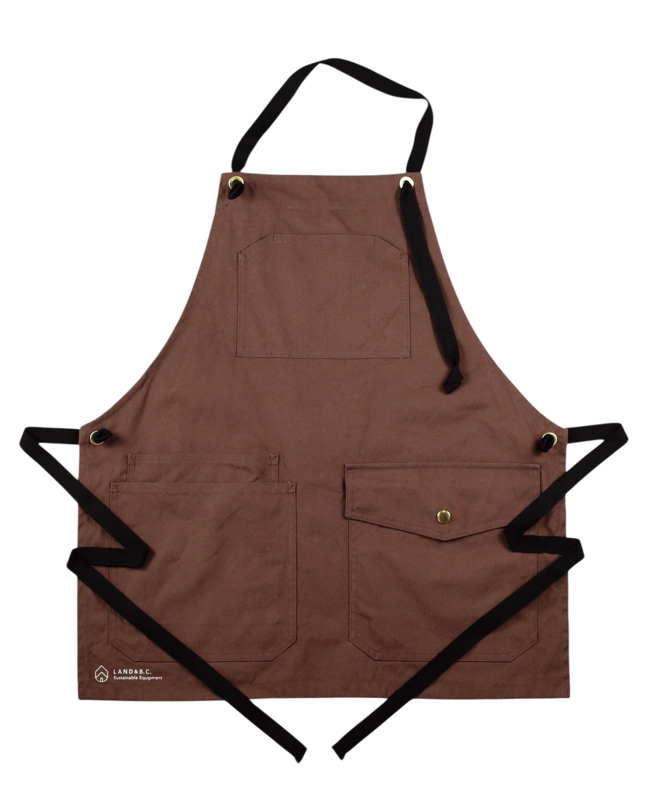 Root apron Short BR / ルートエプロン ショート（ブラウン）