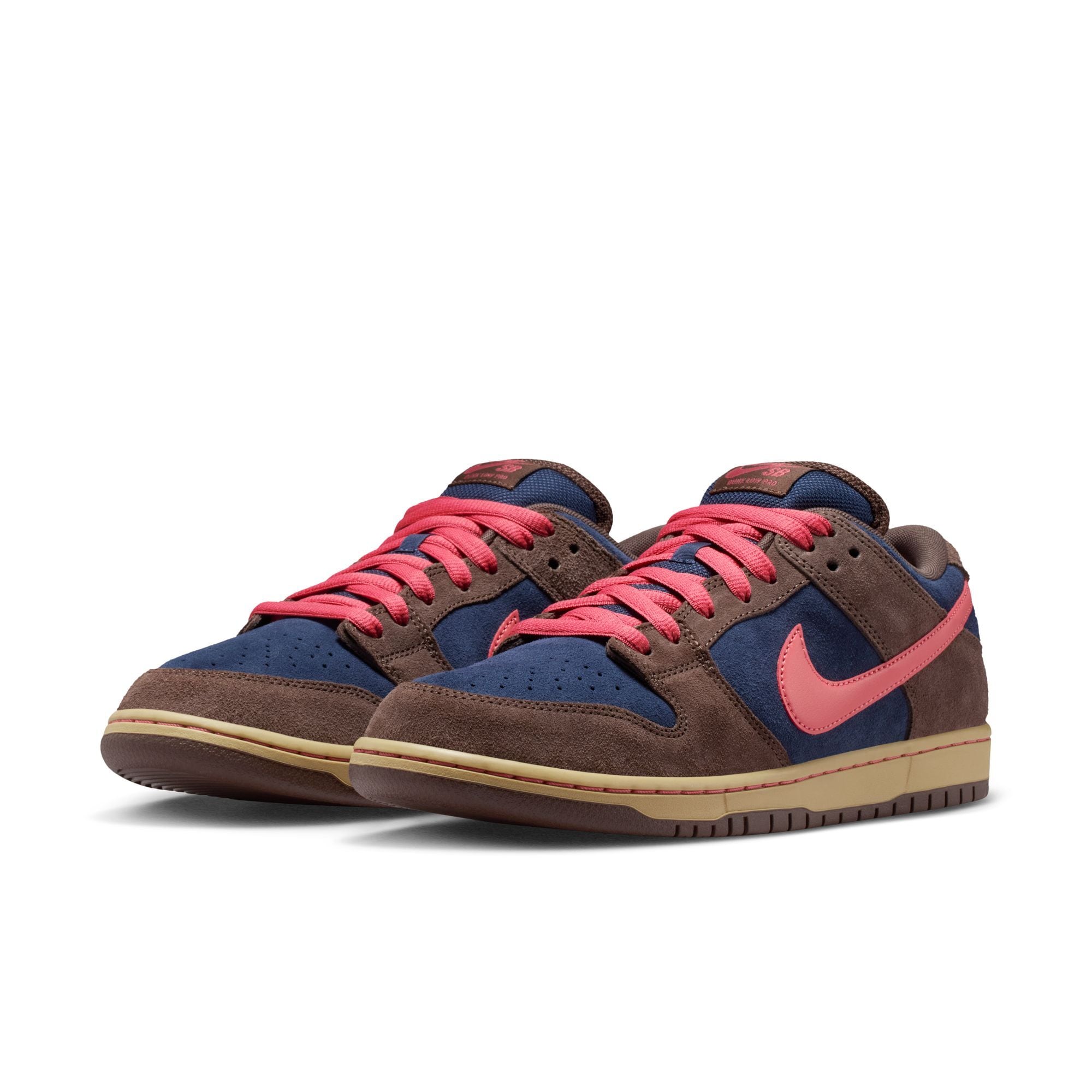 タグ付き美品/ Nike DUNK LOW PRO ネイビー/ブラウン 24.5 Nike SB Dunk Low Pro “Baroque Brown/Adobe” | instant