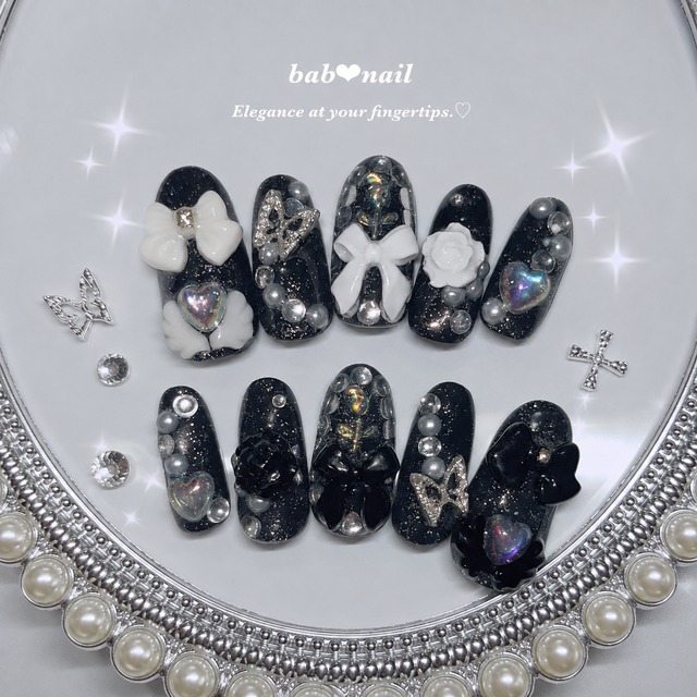 ♡×♡地雷系ネイルチップ♡×♡ | bab❤︎nail Jewelry