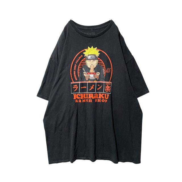 古着 海外規格 NARUTO ナルト ラーメン一楽 Tシャツ 漫画T 2XL | 古着 古着 海外規格 NARUTO ナルト ラーメン一楽 Tシャツ 漫画T 2XL | 古着