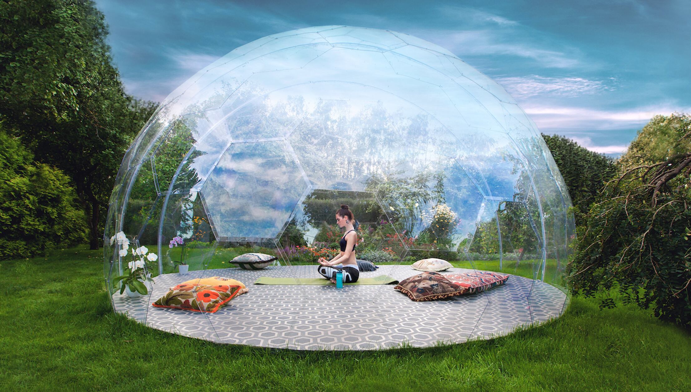 Aura Dome アウラドーム 4 5 2 3人用 アウトドアドーム 温室 展望室 趣味の菜園 子供の遊び場 庭小屋 設置費別 Camun Store