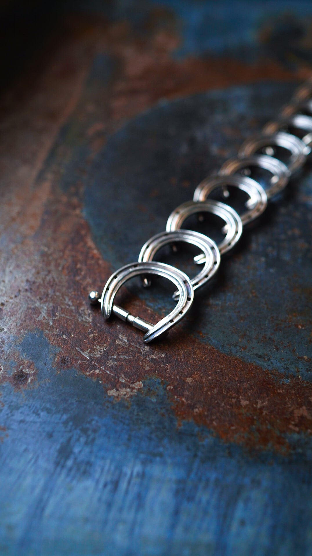 1970s】GUCCI グッチ ホースシュー ブレスレット 《シルバー925