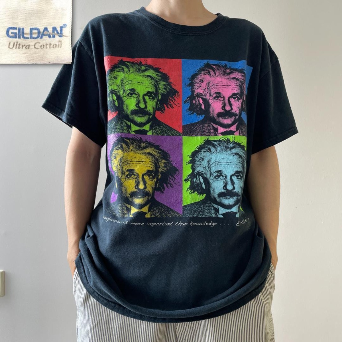 GG381 90s Tシャツ クッキーモンスター アンディウォーホール アート 