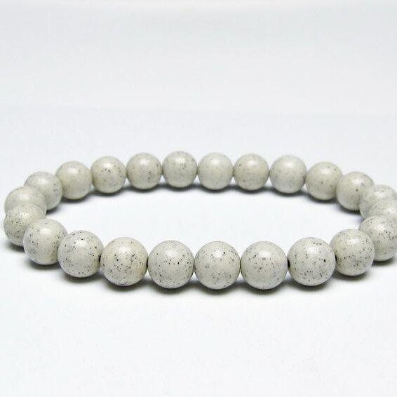 北投石 ブレスレット 9mm 一点物 メール便可 111-50314