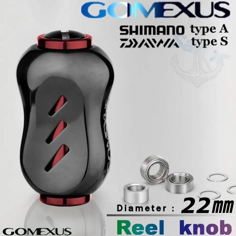gomexus【ゴメクサス】 GALAXYノブ/22mm /チタン製ノブ | Sailor-plus
