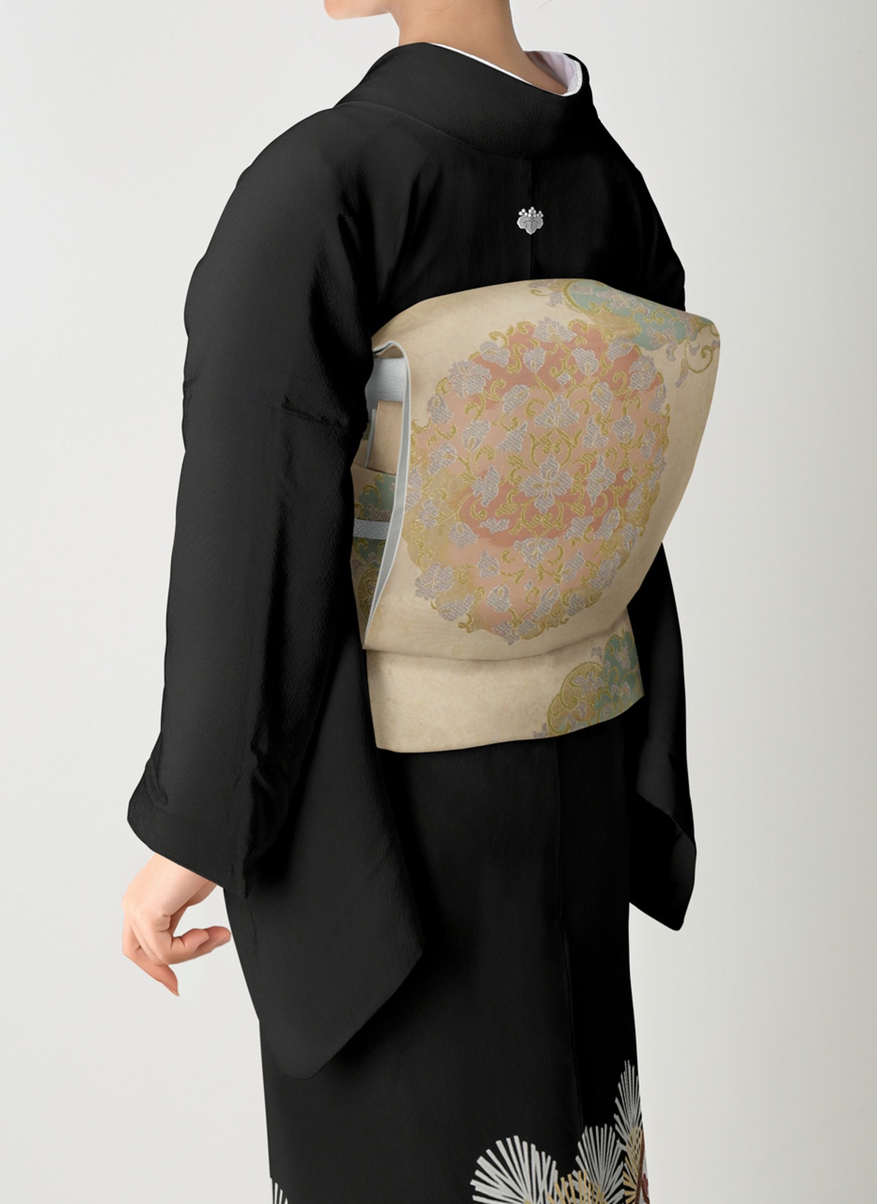 袋帯 平安蒔絵華文 (白金) | 川島織物 和装公式オンラインショップ 