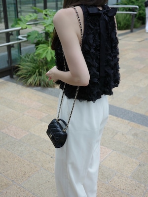 Rose blouse /black(7月上旬〜中旬頃発送予定)