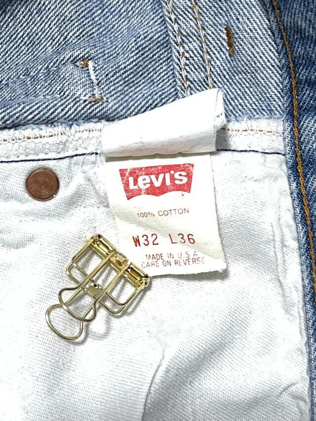 Levi's 501xx｜USA製 555刻印 W32 バレンシア製 | OLDRALLY WebStore