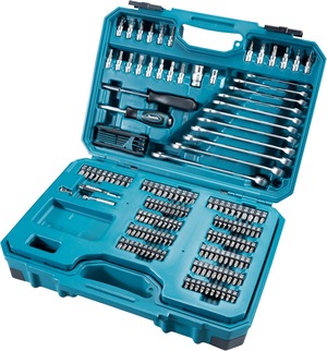 [3094]Makita マキタ E-10883 ソケット・スパナコンビネーションセット(221本入)