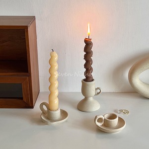 【CANDLE】レトロ調燭台　キャンドル