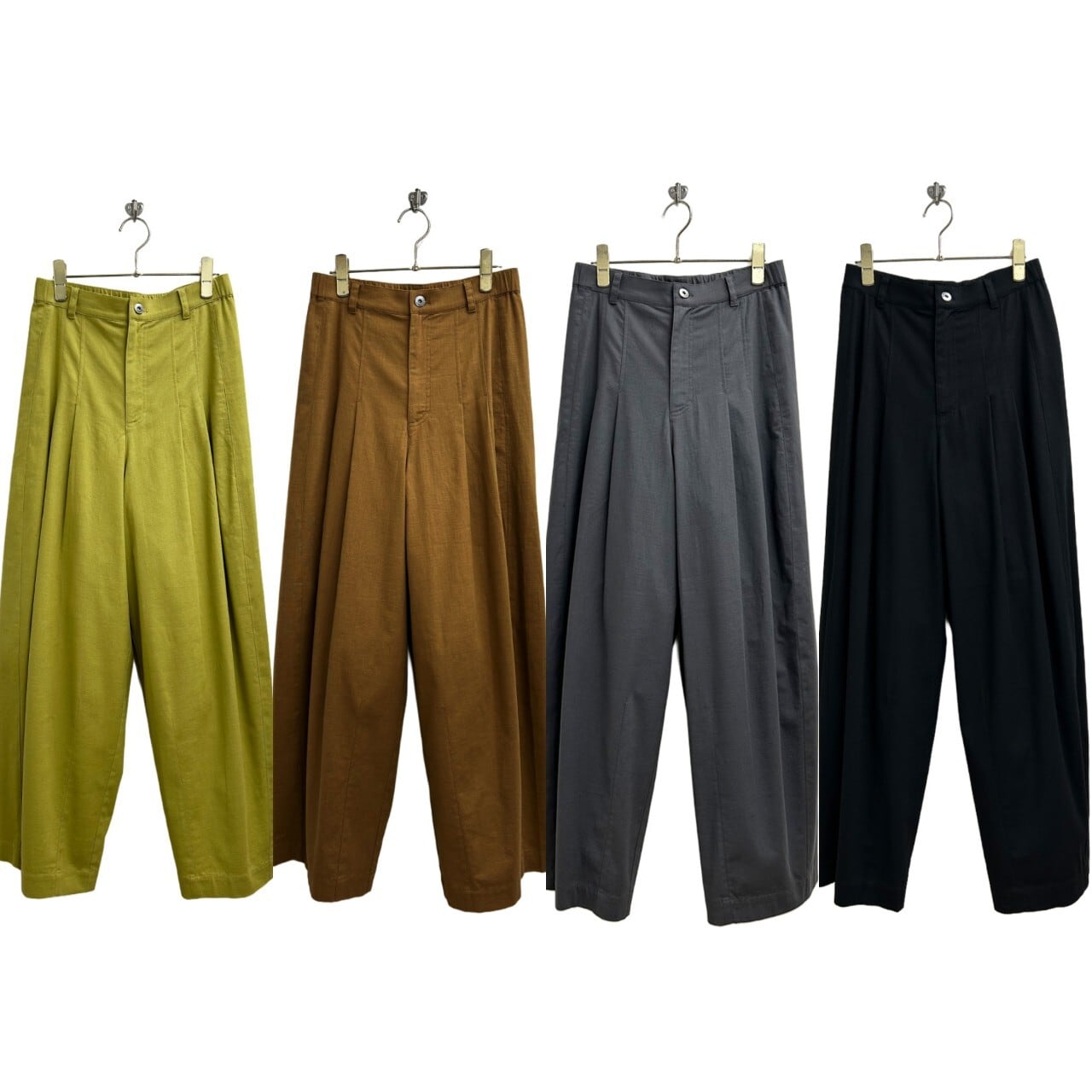 SALE【ayane】コットンストレッチバレルレッグパンツ 826521 アヤン