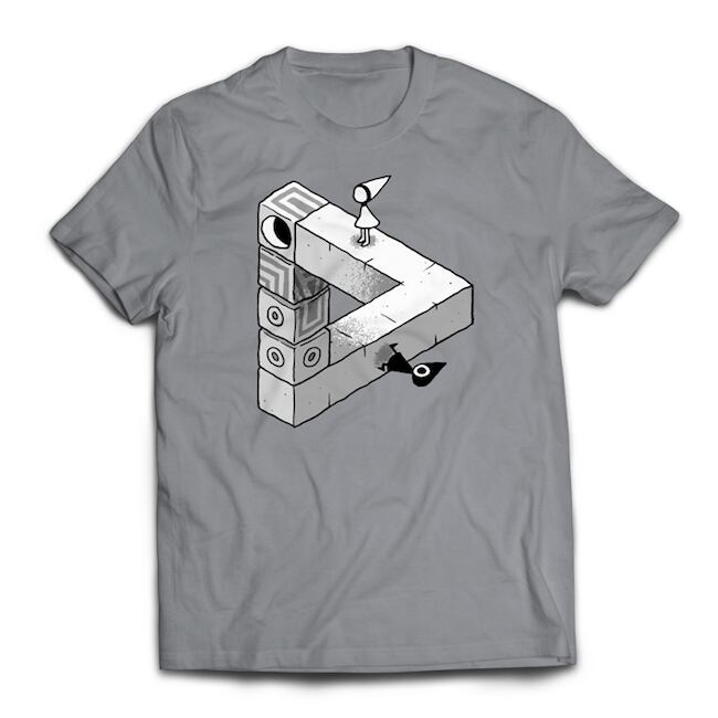 MONUMENT VALLEY / モニュメント・バレー　トライアングルTシャツ   / iam8bit