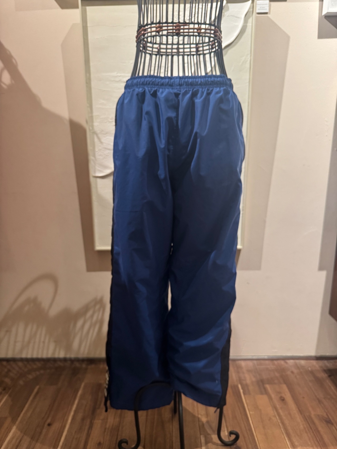90's-00's NIKE ブルー トラックパンツ
