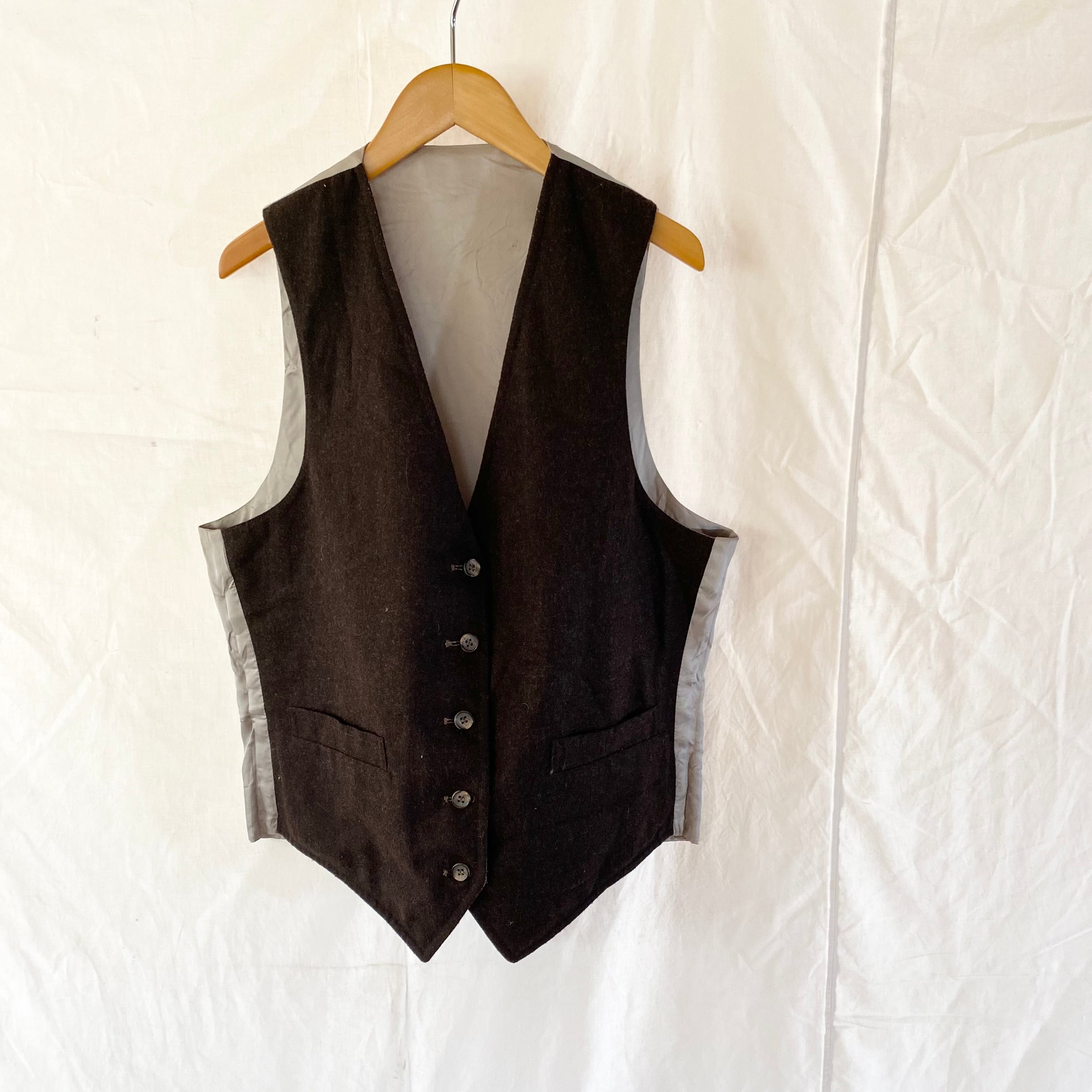 Reversible Suit Vest / リバーシブル スーツ ベスト ジレ 古着 | 古着