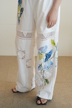 vintage lace easy pants-5