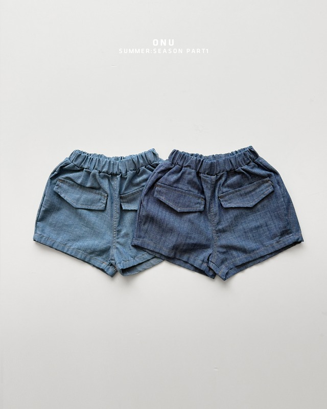【取寄】onu｜pocket denim pants｜ポケットデニムパンツ｜XS-XL｜kids｜26 summer