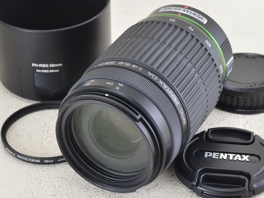 PENTAX DA 55-300mm F4-5.8 ED 元箱付 ペンタックス（21321