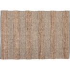 ラグ 130 190 130×190 190×130 1.5畳 コットン 綿 ジュート 麻 リゾート アジアン ナチュラル 北欧 シンプル おしゃれ 敷き物 ベージュ ブラウン 茶色 インテリア リビング ダイニング ショップ 店舗 カフェ