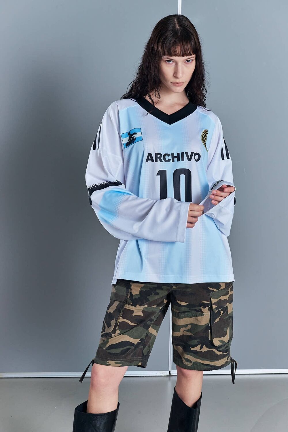2000Archives] TEAMARCHIVES OVERSIZED T (ARGENTINA) 正規品 韓国