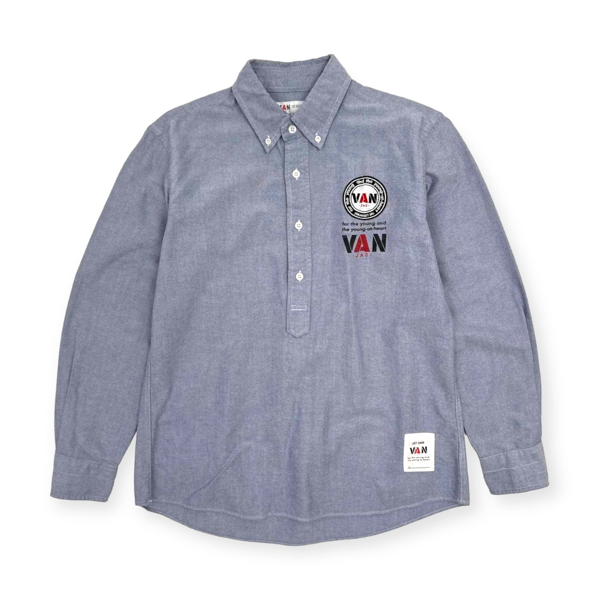 VAN JACKET 美味 ヴァン ゔぁん ワークシャツ カークラブ ワッペン