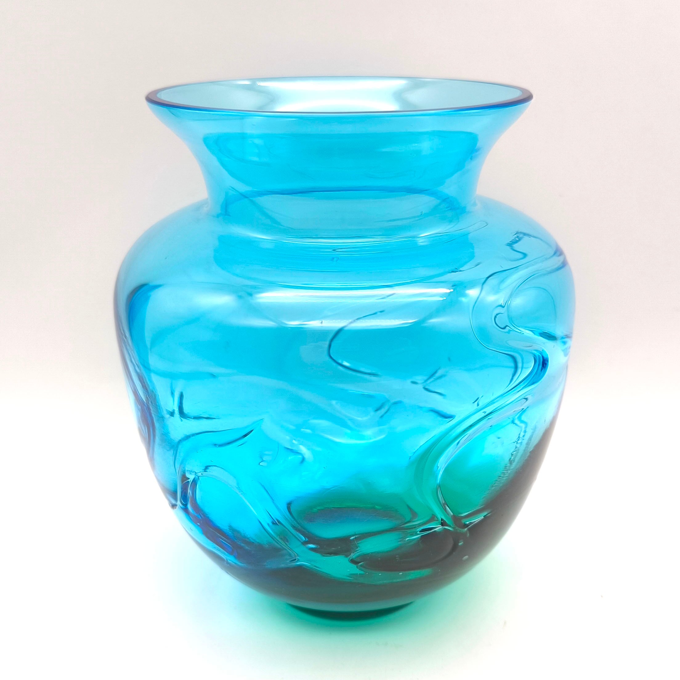 KAMEI GLASS(カメイガラス)・フラワーベース・昭和レトロ