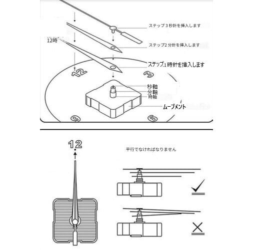 掛け時計 ユニーク ジオメトリック 幾何学 デザイン 静音 アナログ