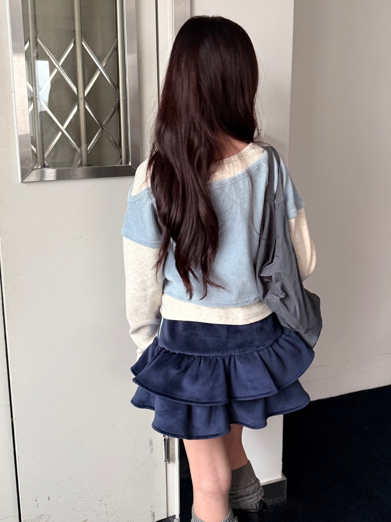 COMMA［取寄］two line skirt pants 26winter