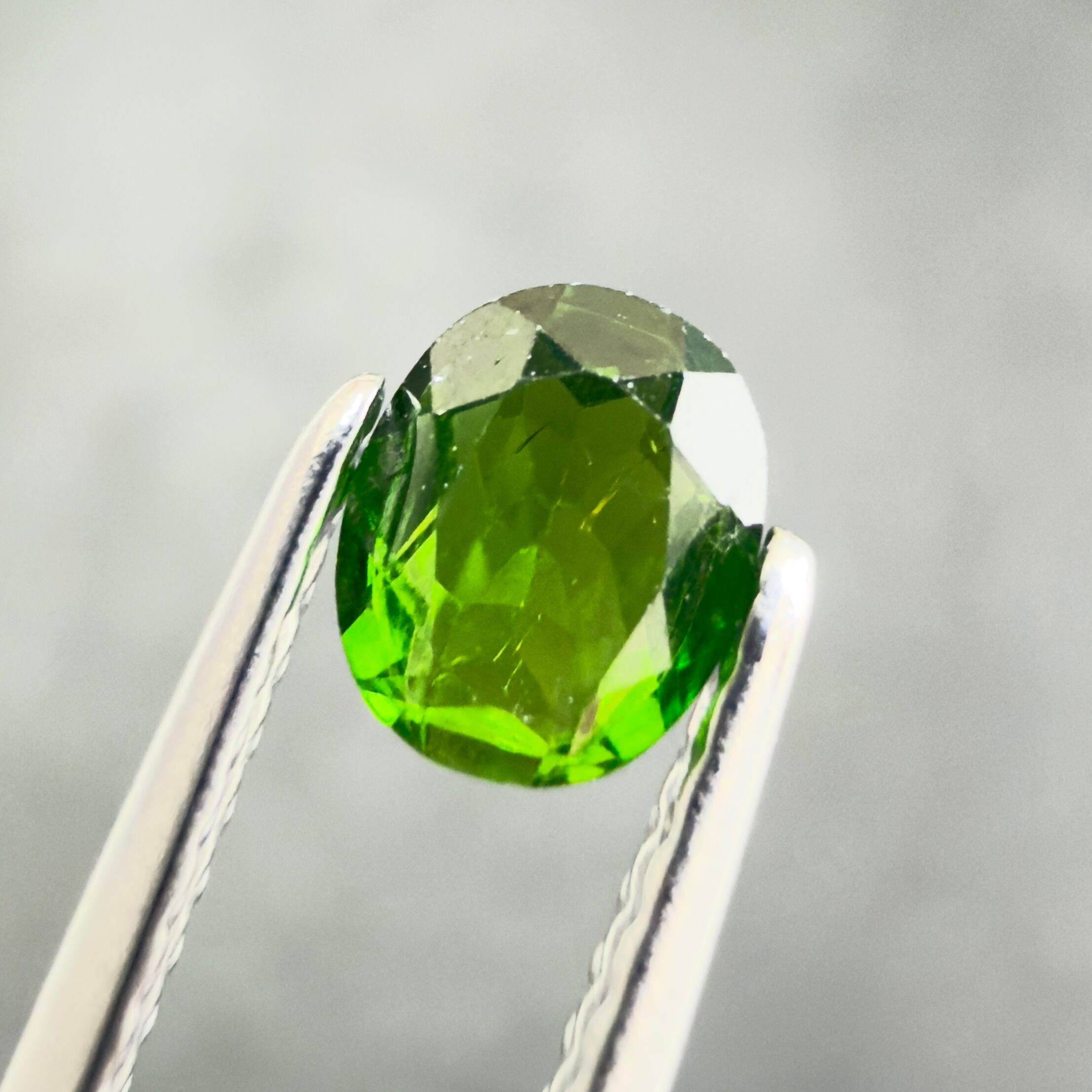 【ロシア/シベリア産】クロムダイオプサイト クロムダイオプサイト】 ルース ロシア産 0.33ct | たからいしルース
