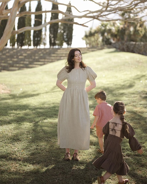 【即納】SON AND DAUGHTER / Opia Floral Dress - Adult