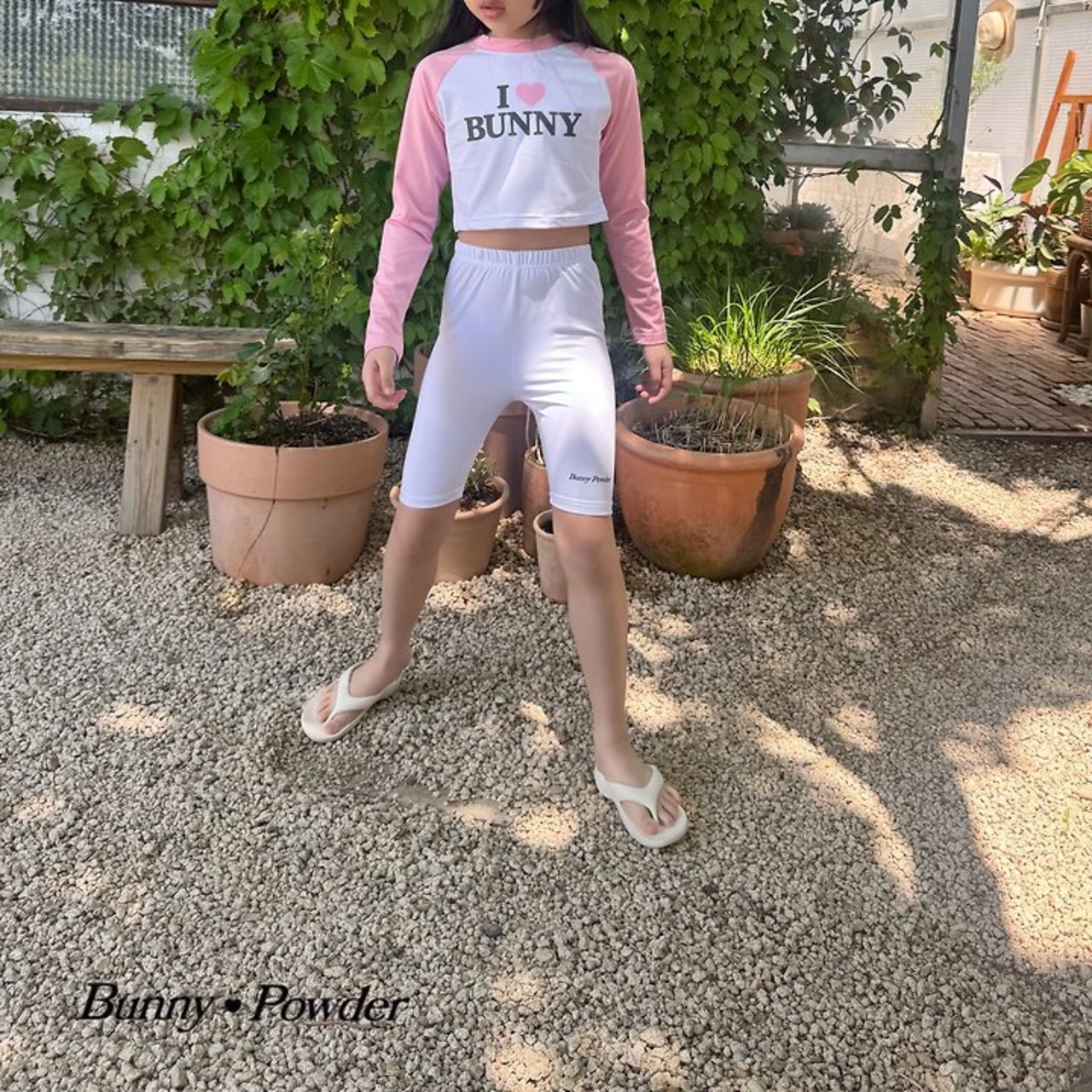 [Bunny Powder] (Feature) Swimbiker Pants / [버니파우더] (기획)스윔바이커팬츠