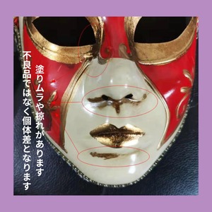 カラベラ・フローレス　花骸骨の仮面B　M26163