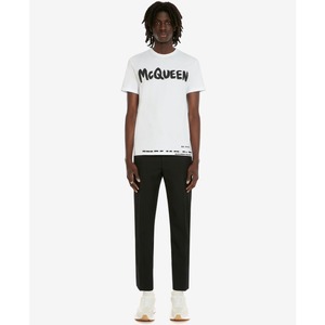 【ALEXANDER McQUEEN】GRFT PRT T-SHRT