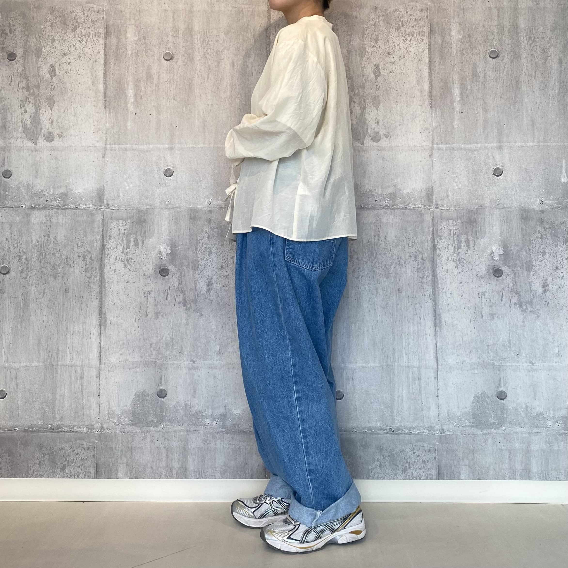 20%OFF】【MEYAME】COTTON SILK BLOUSE JACKET コットンシルクブラウス
