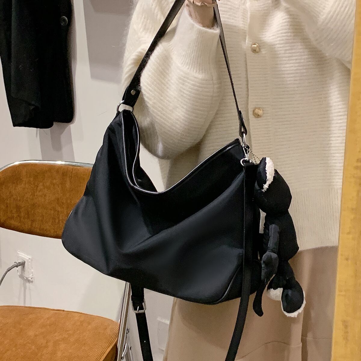 メッセンジャーバッグ 手作りハンドバック58454747577