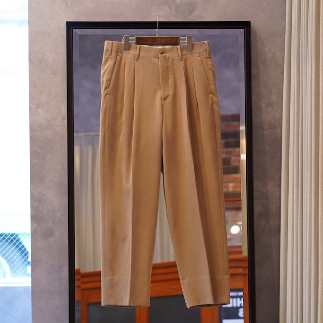 MAATEE&SONS (マーティーアンドサンズ) 24SS "俺CHINO SILK" -BRWN-