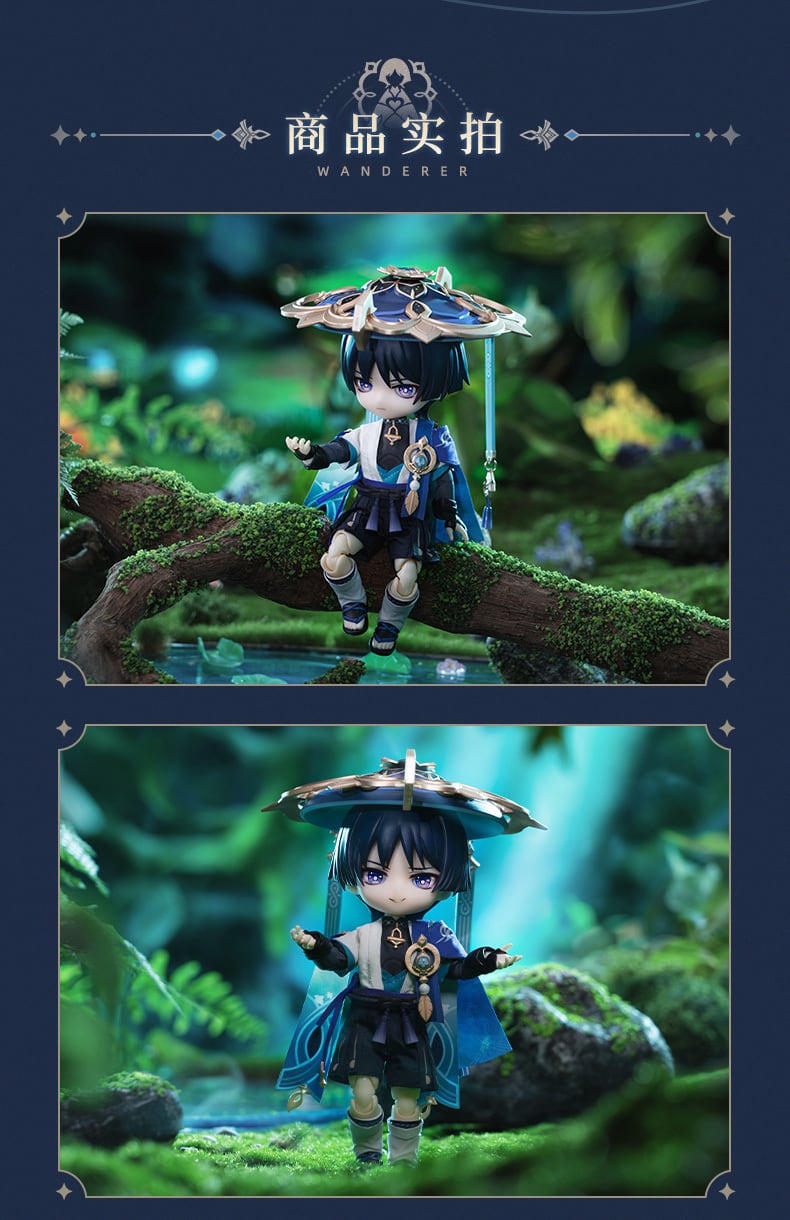 原神 放浪者 PICCODO 1/12 可動フィギュア 特典付き 公式正規品