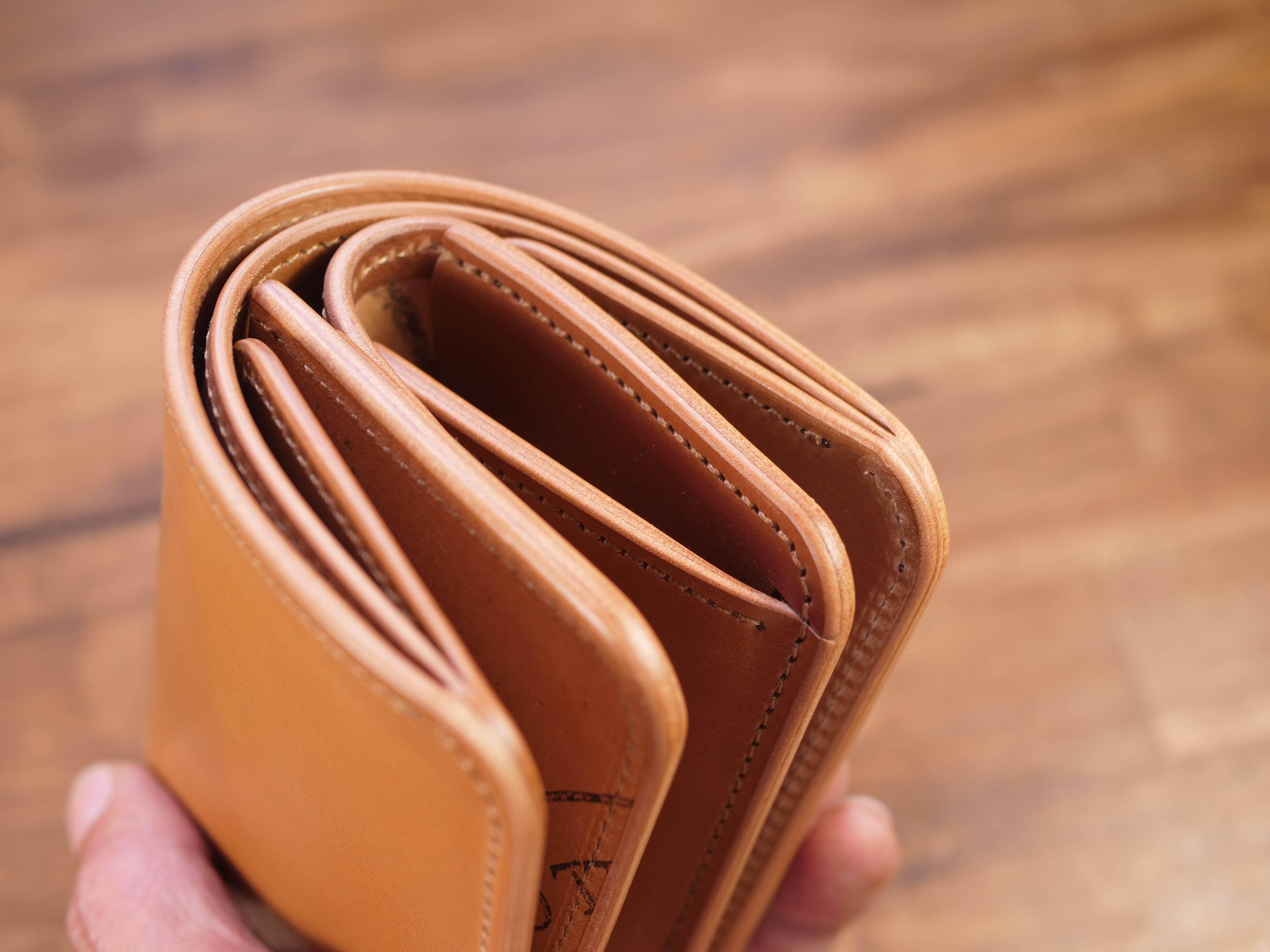 Drum / Horween shell cordovan Natural | robusta leather