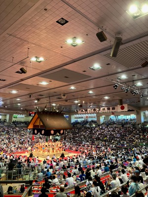 喫茶ニューポピー番付表手ぬぐい大相撲観戦・巡業遠征セット