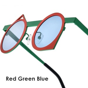 Titanium Irregular Sunglasses -round- / チタン イレギュラー サングラス -ラウンド-