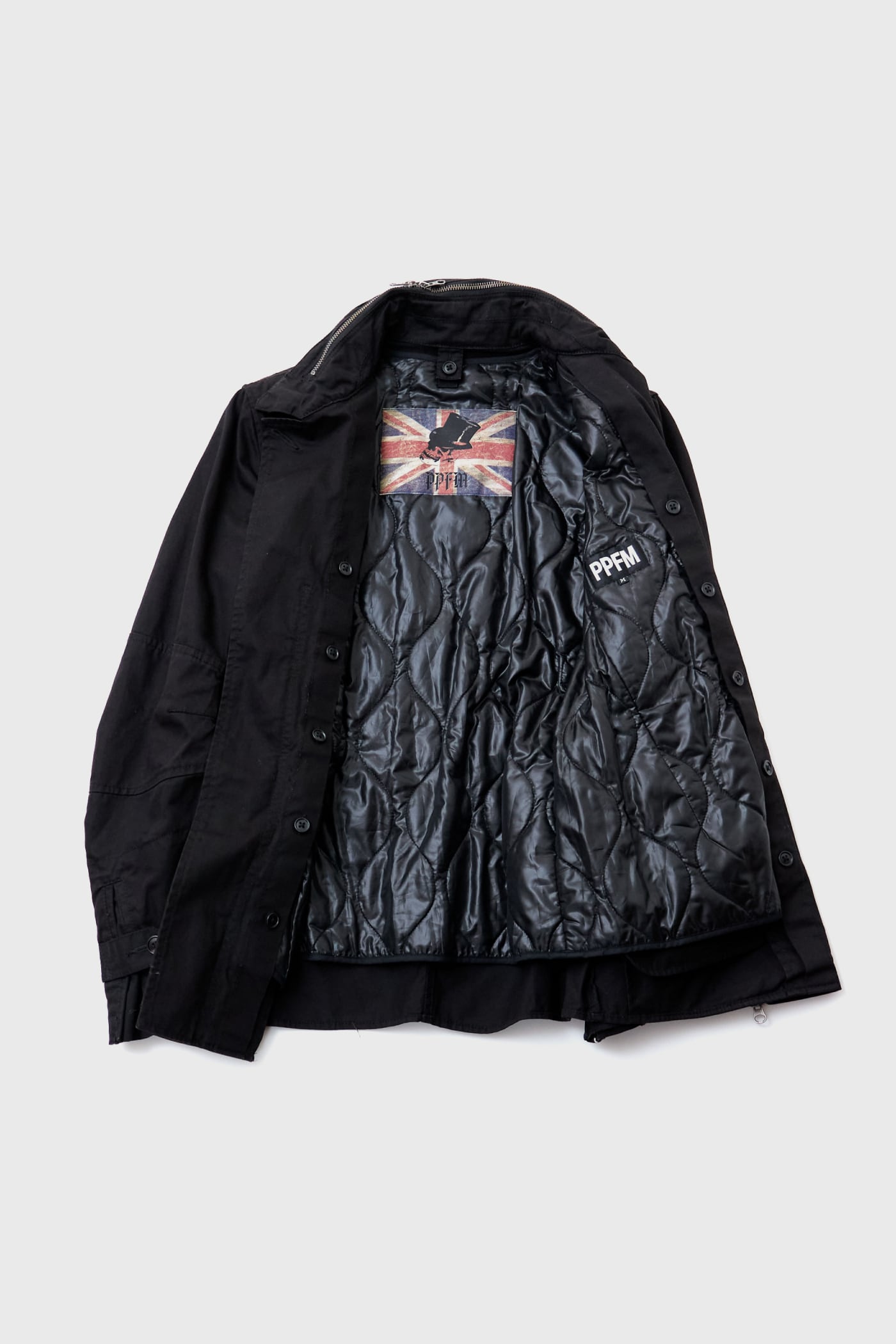 PPFM BLACK PADDED JACKET | Reben｜デザインという文脈が、暮らしを再