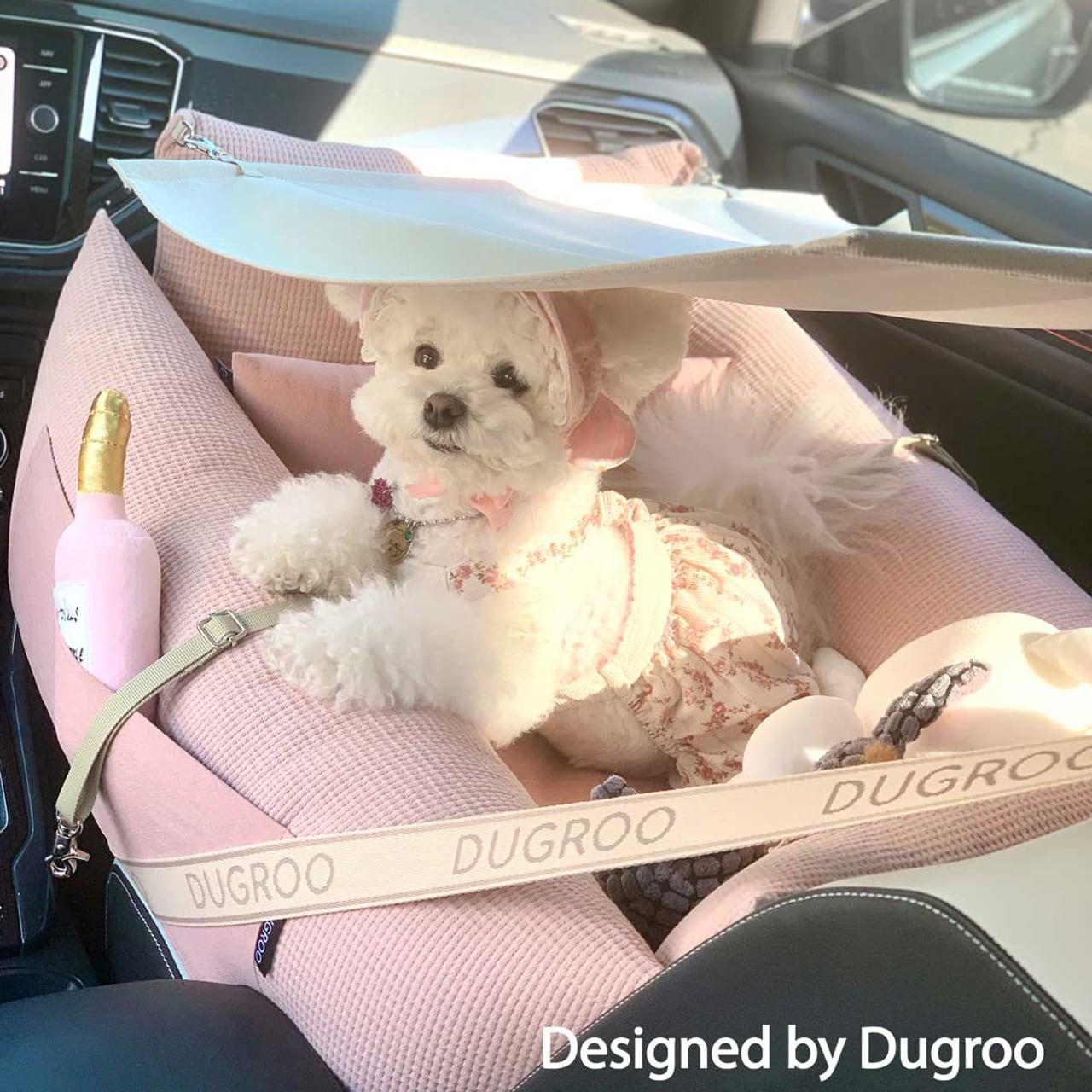 All-Round L Driving Kit【Baby Pink】with shade screen / Dugroo