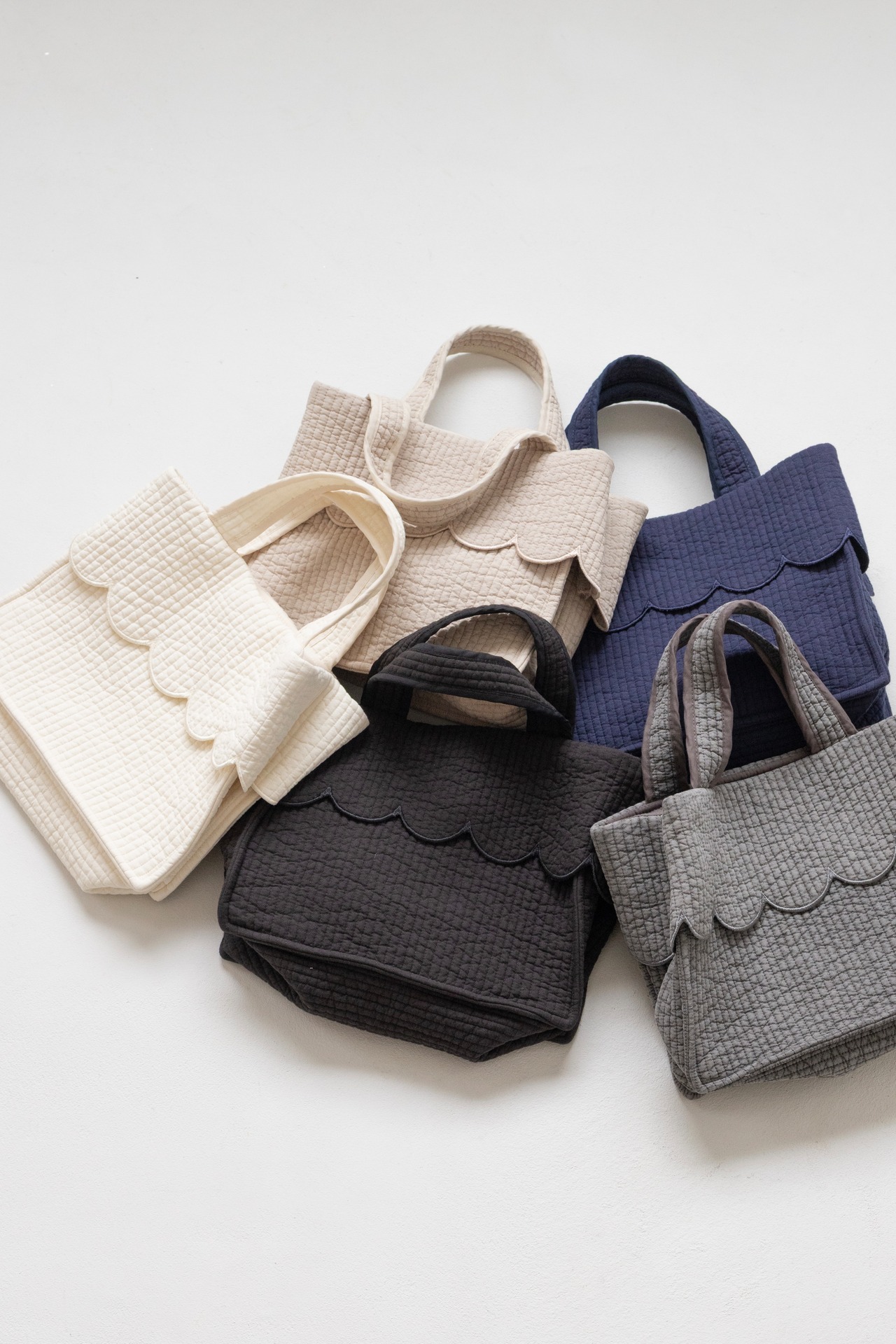 予約【Square Tote】Scallop Small