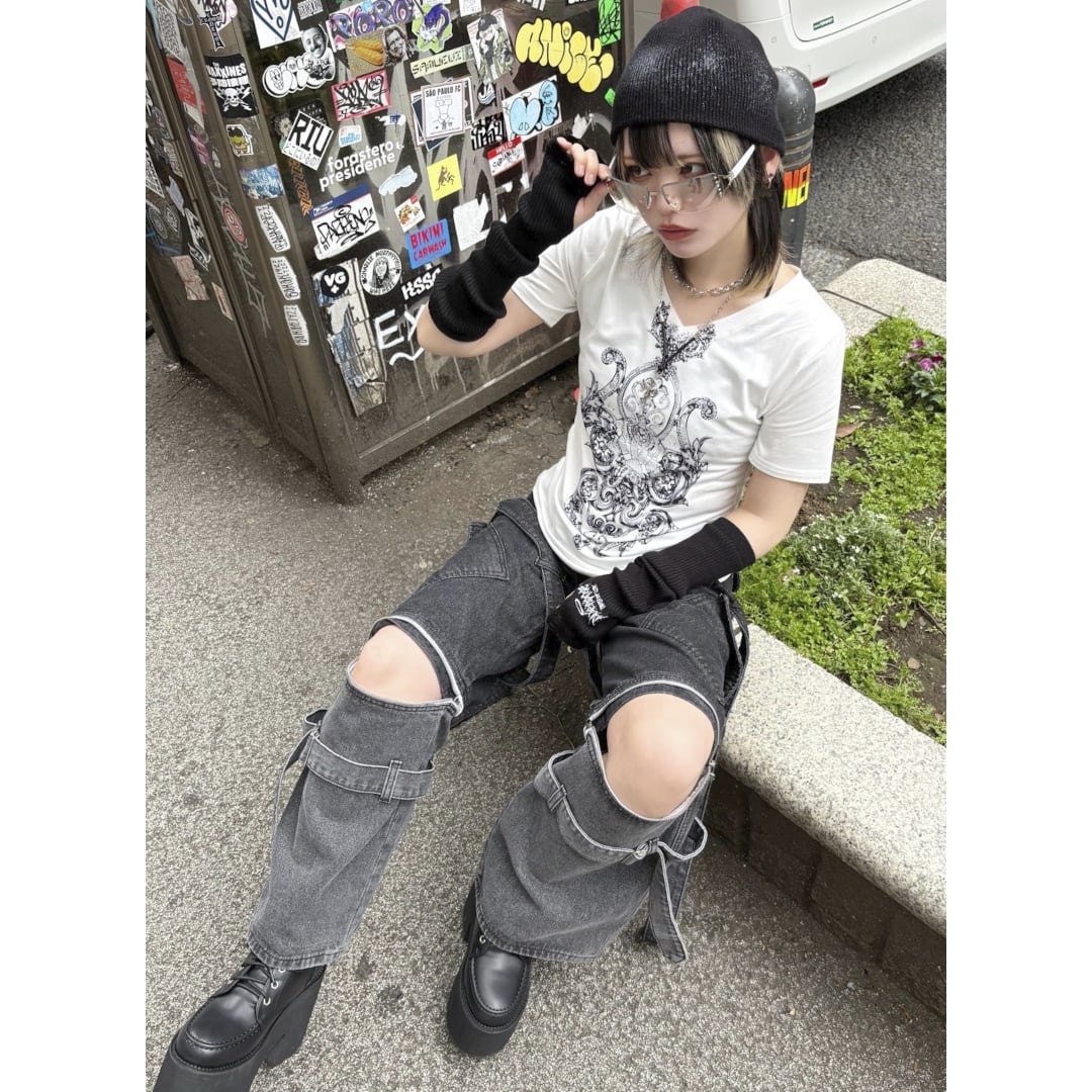 ラインストーン グラフィックTシャツ | VOLCAN&APHRODITE 公式通販