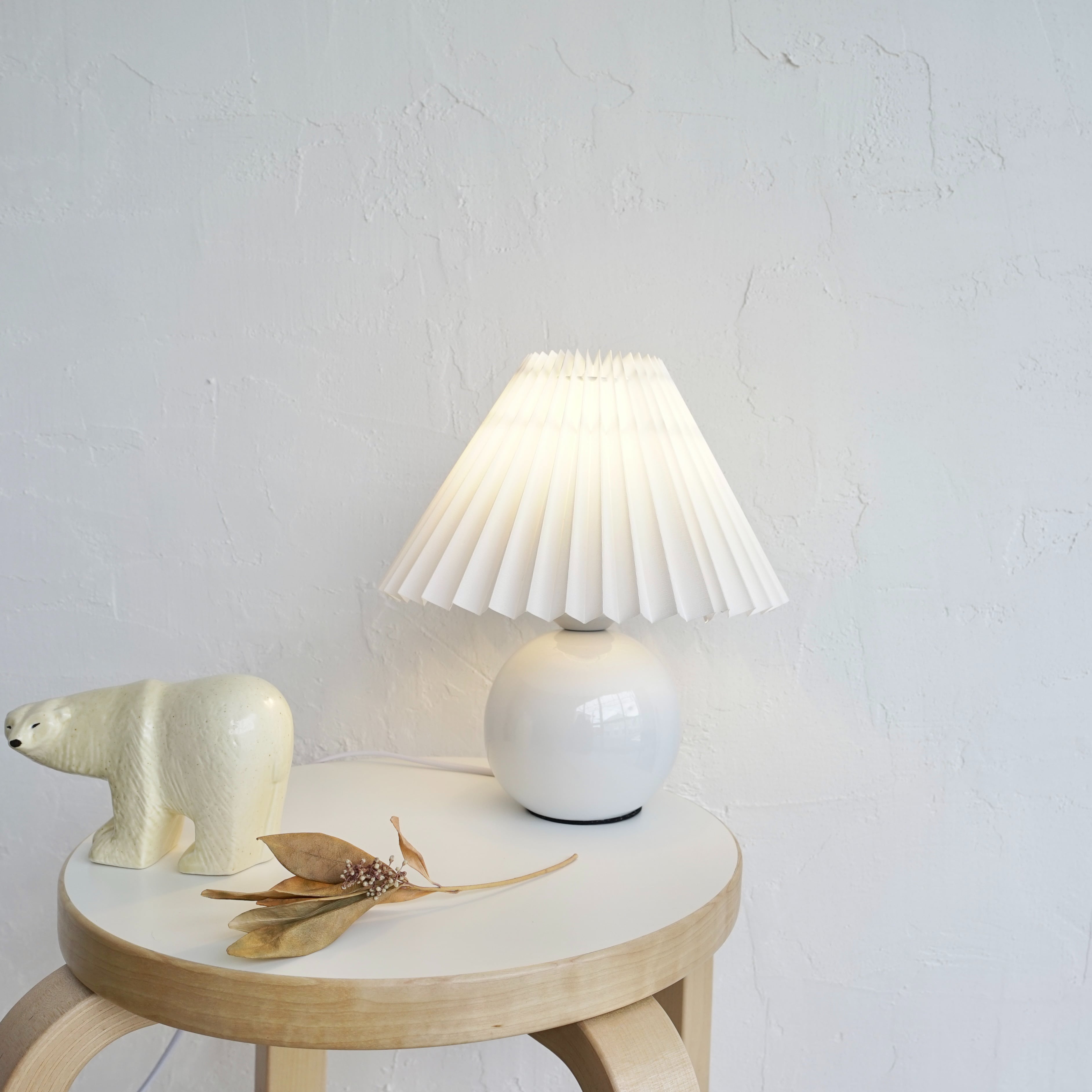 テーブルランプ 陶器 北欧 LED インテリア 照明 テーブルライト