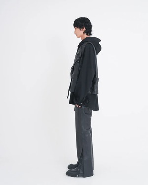 【26SS】Tamme タム / LEATHER JERKIN VEST / ベスト
