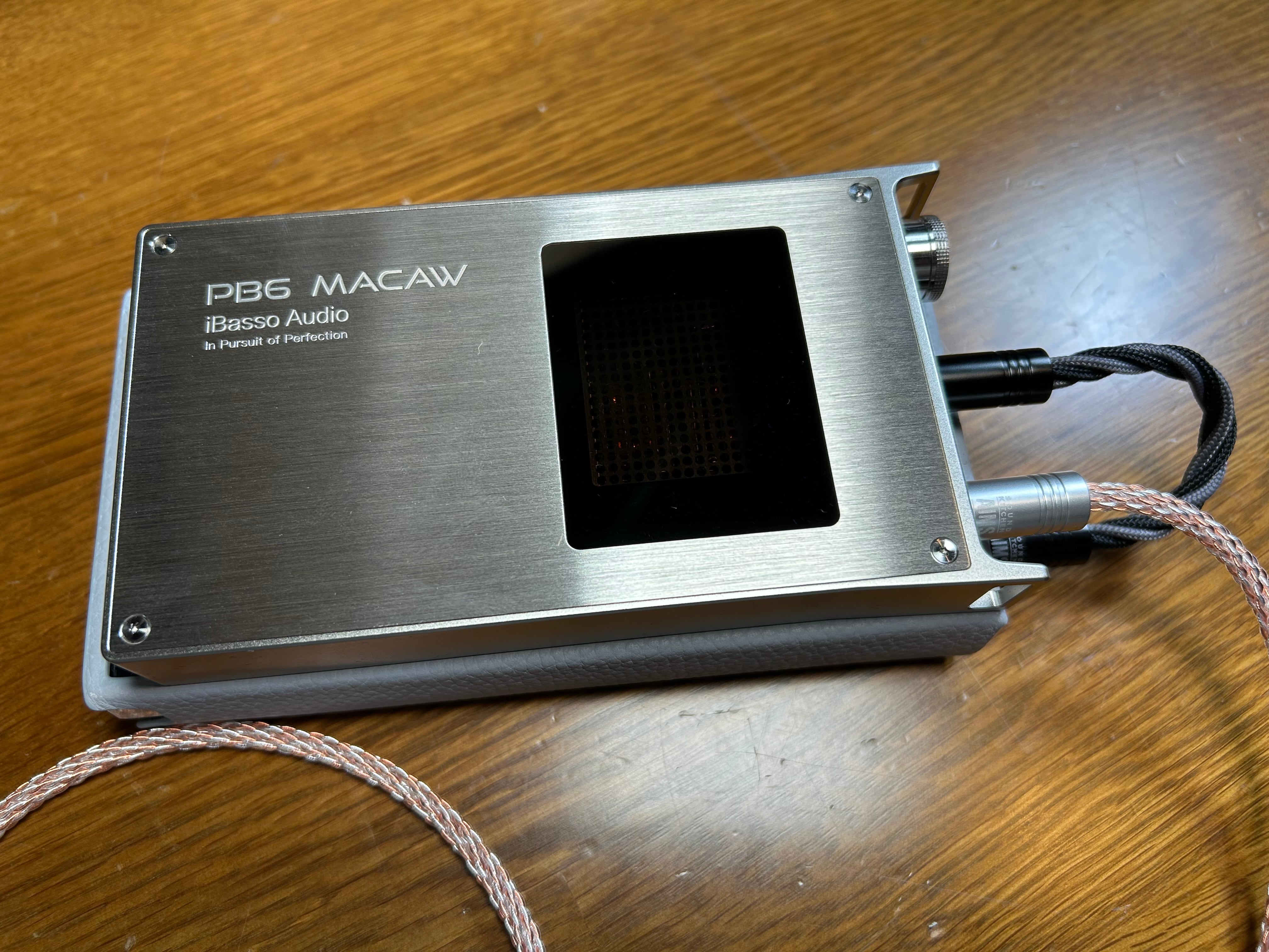 NATIVE】iBasso PB6 MACAW専用チューニングインターコネクトケーブル