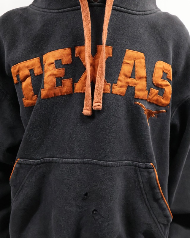 logo print hoodie