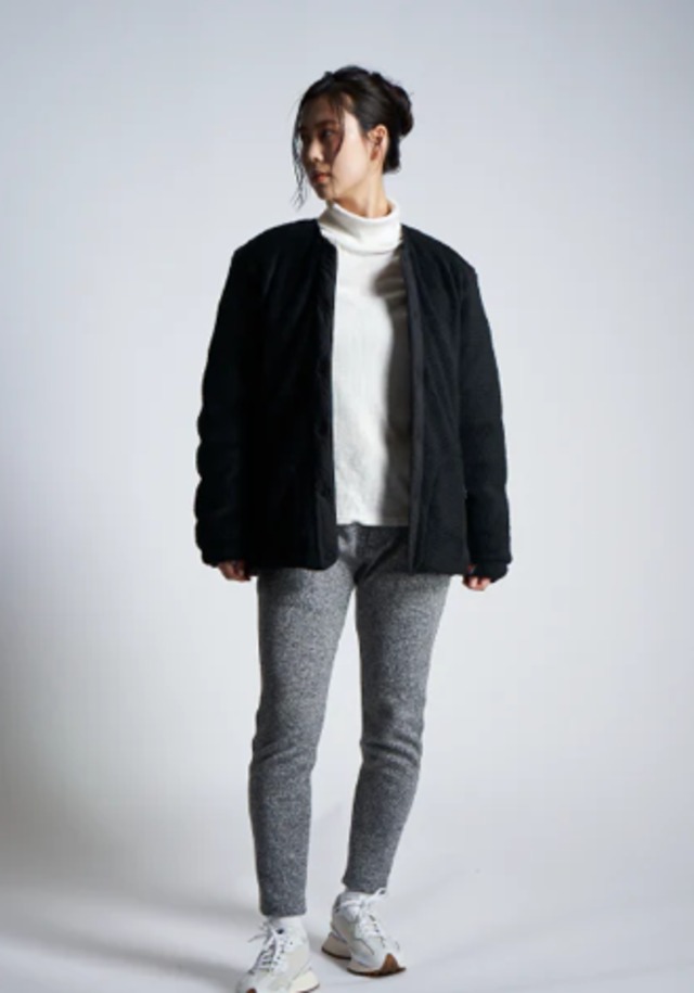 ALLIED FEATHER +DOWN リバーシブルダウン RV COMFORTABLE DOWN CARDIGAN